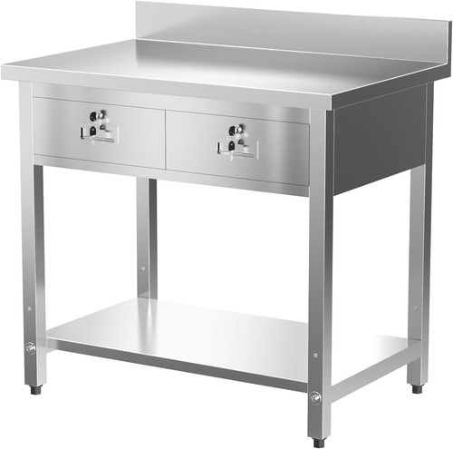 Stainless steel table - 36, x
