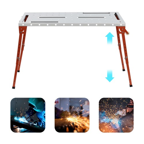 Steel portable welding table - portable,